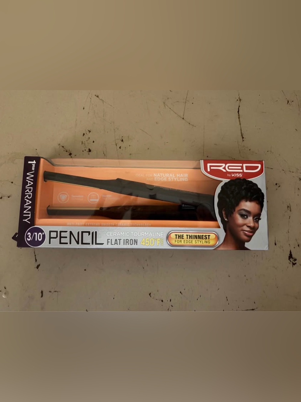 Revlon Black Ceramic Tourmaline Slim Flat Iron